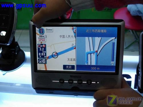 既能导航又能放碟 新科GD-71C全能GPS 既能导航又能放碟 新科GD-71C全能GPS