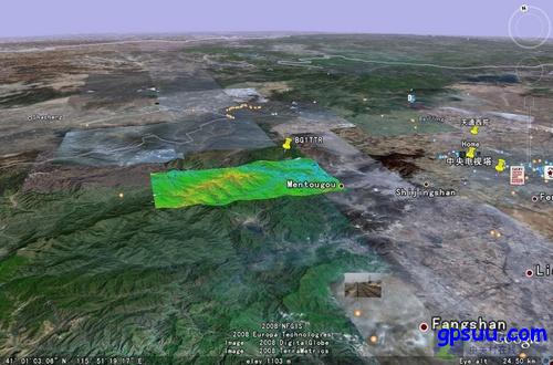 ɣGoogleEarth3Dȸߵͼ 