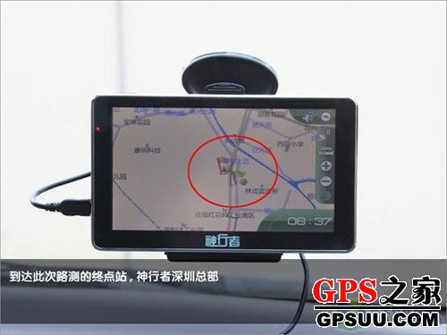 横扫南坪快速电子眼 神行者G600强悍测试