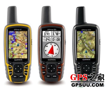 Garmin手持新高端GPSMAP62系列上市 